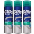 Gillette Series Sensitive Rasiergel 3 x 200 ml für empfindliche Haut Set