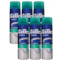 Gillette Series Sensitive Rasiergel 6 x 200 ml für empfindliche Haut Set