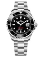Gigandet Herren-Automatikuhr Sea Ground 300 Ceramic Date - Made in Germany - Keramiklünette - Saphirglas - Swiss Super Luminova - Edelstahl - 300m/30bar wasserdicht - G300-013M-C