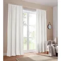 OTTO home Vorhang Parry (2 St), Kräuselband, blickdicht, Polyester, 2-er Set, blickdicht, monochrom, basic, einfarbig, Bestseller beige 140 cm x 225 cm