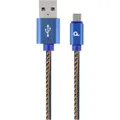 Gembird Micro-USB-Kabel 1,8 m CC-USB2J-AMmBM-1M-BL (1 m, USB 2.0) (CC-USB2J-AMmBM-1M-BL)