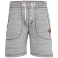 !Solid Sweatshorts SDAris Kurze Hose mit Kontrastkordeln grau S