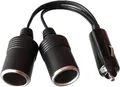 GTIWUNG Auto Motorrad Zigarettenanzünder Adapter 12V 24V Splitter Stecker Buchse