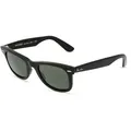 Ray-Ban RB 2140 WAYFARER Unisex-Sonnenbrille Vollrand Quadratisch Acetat-Gestell, schwarz
