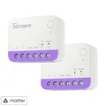 2PCS Sonoff MINI-RBS WLAN Smart Rolladenschalter Jalousie Zeitschaltuhr Schalter