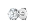 True Rebels Single-Ohrstecker silber, mit Zirkonia