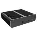 Akasa Euler TX3 PC-Gehäuse, Mini-ITX Gehäuse, Intel Sockel LGA1851, LGA1700, LGA120, LGA115X - schwarz