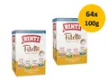 Rinti Filetto Multibox | 64x 100g Sparpackung Hundefutter nass