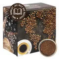 Corasol Premium Kaffee-Weltreise Adventskalender mit 24 Gourmet Röstkaffees aus