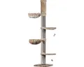 Kratzbaum dobar Premium XXL Kratzbaum "Biggy" Holz, Sisal, Polyester Braun 100 x