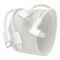 USB C auf USB C Kabel 2 Stück 2M, 60W USB C Kabel 90 Grad Winkel Ladekabel US...