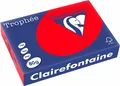 Clairefontaine Multifunktionspapier Trophée A4 80 g korallenrot 500 Blatt