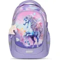 Belmil Leisure Plus Schulrucksack mit Brustgurt - "Bright Rainbow Unicorn" Koffer24