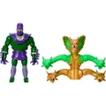 MOTU x TMNT: Turtles of Grayskull Deluxe Actionfigur King Hiss 14 cm - Grün
