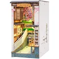 Sakura Densya DIY Book Nook Kits Modell Holzbausatz,Bookshelf Insert Diorama ...