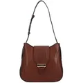 The Bridge Benedetta Schultertasche Leder 31 cm  braun