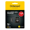 Intenso Micro SDXC 128GB Premium MicroSDXC 128 GB UHS-I 45 MB/s Class 10 OVP