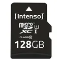 Intenso microSD 128GB UHS-I Premium Speicherkarte inkl. SD-Adapter Datenspeicher