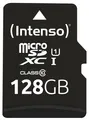 Intenso 3423491 MicroSDXC Speicherkarte 128 GB Class 1 (U1) Klasse 10