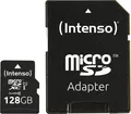 Intenso MicroSDXC Speicherkarte 128GB UHS-I Premium Class 10 Adapter