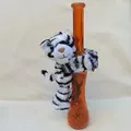 Wild Republic - Kuscheltier - Huggers - Weißer Tiger - Schwarz/Weiß