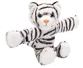 Wild Republic 18090 19560 Huggers Tigre Peluches Plüschtier mit Schnapparmband, Weißer Tiger