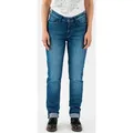 Rokker Birdie Damen Motorradjeans, blau, Größe 28
