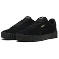 PUMA Carina 3.0 Suede Sneakers Damen Sneaker schwarz 35,5 EU