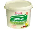 Homann Saucen, Homann Salat Mayonnaise mit 50 Prozent Pflanzenöl im Eimer 5000g