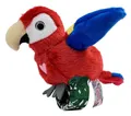 Happy Yappers Interaktiver Plüschvogel – Nachsprech-Modus, Musik & Chirping Sounds, Schlafmodus, Wiederaufladbar, Ideal für Kinder ab 18 Monaten, Inklusive USB-C-Ladekabel (Blau)
