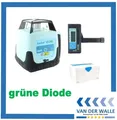 hedue Rotationslaser Baulaser Q3G - grün - R123 im Systainer Laserempfänger E4