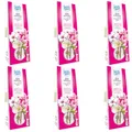 Fresh & More Duftvase Raumduft Diffuser (6er Pack) Magnolie & Kirschblüte 35ml