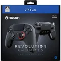 NACON Revolution unlimited, Gamepad, PlayStation 4, D-Pad, Richtungstasten, Menü-Taste, Power-Taste, Schaltfläche Auswählen, Setting button,...,... - Schwarz