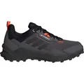 Adidas Terrex AX4 Outdoorschuhe Trail Wanderschuhe Sportschuhe grau/schwarz/orange HP7391, Schuhgröße:42 2/3 EU - Schwarz - 42 2/3