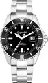 Gigandet Automatikuhr Edelstahl Silber Schwarz  Sea Ground - G2-002
