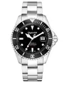 Gigandet Automatikuhr Herrenuhr, Armbanduhr, Taucheruhr, 43mm, SEA GROUND G2-002, Mineralglas, Aluminiumlünette, Schwarz, 30bar/300m wasserdicht