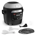 Multicooker und Heißluftkocher TEFAL MY741CF0, RÜHRFUNKTION, 6 L 6.00 L, TIMER - Schwarz/Silber