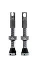 Peaty's X Chris King MK2 Tubeless Ventil Presta - Integrierter Speichenschlüssel & Ventilkernentfernungskappen, Mountainbike, Rennrad Fahrrad Reifen, Kompatibel einfügen, 7075 Aluminium- 42mm Schiefer