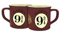 Warner Brothers Harry Potter 13273 Keramiktasse in Emaille-Optik, Keramik, Rot