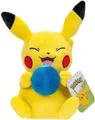 Pokémon Peluche Pikachu with Oran Berry Accy 20 cm, Black