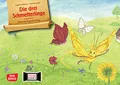 Die drei Schmetterlinge. Kamishibai Bildkartenset: Entdecken - Erzählen - Begreifen: Fabeln. Eine ermutigende Bildergeschichte für die Kita über ... für unser Erzähltheater)
