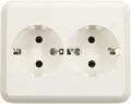 ROTH LANGE 57687 Steckdose 2-fach komplett Plus ultraweiß