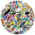 Skateboard Aufkleber  50 Stück Graffiti Stickers für Motorräder, Fahrrad, Sno...