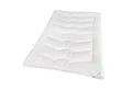 Traumschloss Microfaserbettdecke Premium, Füllung: 15% Kapok, 10% Lyocell, 75 Polyester, Bezug: 100% Baumwolle, Maximum an Volumen, Anschmiegsambarkeit und Feuchtigkeitsmanagement