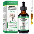 Wurmkur für Katzen 60ml，Verbesserung der Verdauung, Immunitätsschub Kräuteren...