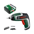 Bosch Akku-Schrauber IXO 7 mit 10 Stand. Bits u. Aufbewahrungsbox Akku enthalten: Ja|Art des Zubehörs: IXO 7 mit 10 Stand. Bits u. Aufbewahrungsbox|Betriebsart: Akku-Betrieb