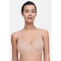 Chantelle Bügel-BH Norah Chic (1-tlg) Bügel-BH - Blickdicht - Extraflache grafische Spitze, Optimaler Halt rosa 75