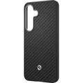 Magnetische-Handyhülle für Galaxy S25 Spigen Case Cover Etui Schwarz-Silbern