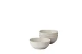 Mepal – Servierschale 4 Stück Silueta – Spülmaschinen- und mikrowellenfest – Salatschüssel – Tapas Teller – Geschirr – 250 ml – Nordic white