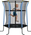 HOMCOM Kinder Trampolin Ø163,5 cm, Indoor Trampolin, Kindertrampolin bis 50 kg
